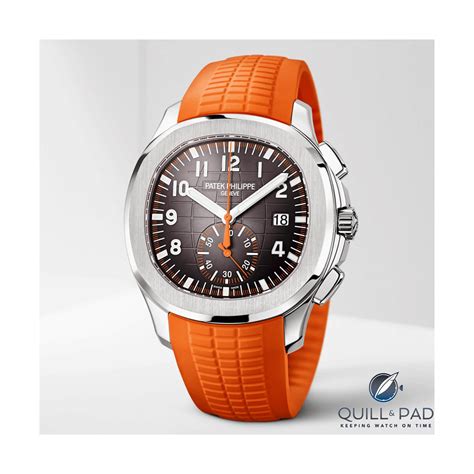 patek philippe orange band|Patek Philippe chronograph.